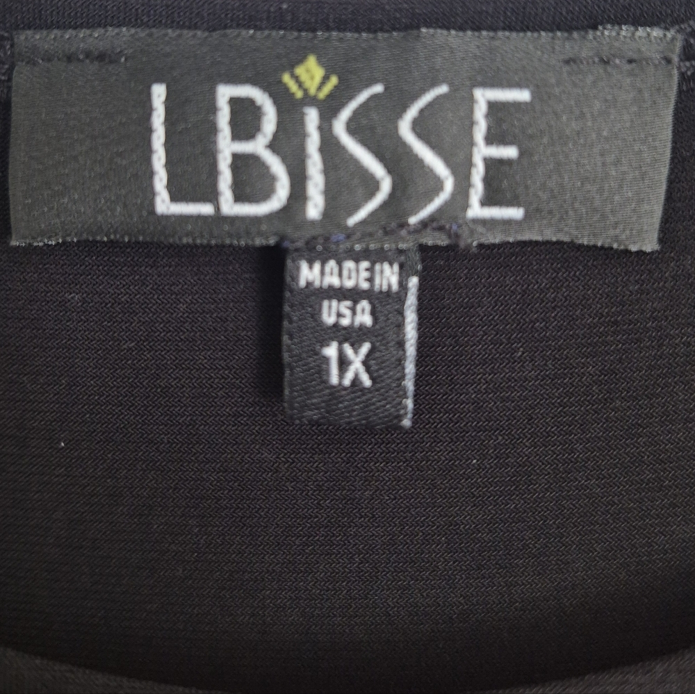 LBISSE Black Maxi Dress - Size 1X - Picture 4 of 6